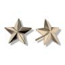 9ct Yellow Gold Star Stud Earrings