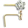9ct Yellow Gold Nose Stud