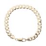 9ct Yellow Gold Curb Bracelet 8"
