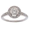 18ct White Gold 1.35ct Brilliant Cut Diamond Cluster Ring