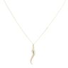 9ct Yellow Gold Horn Of Plenty Pendant and Chain 18"
