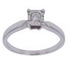 9ct White Gold 0.10ct Diamond Solitaire Ring