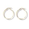 9ct Yellow Gold Polished Hoop Earrings