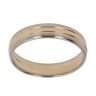 9ct Yellow and White Gold 4.9mm Wedding Band