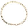 9ct Yellow Gold Patterned Fancy Bracelet 7"