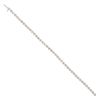 9ct White Gold 2.00ct Diamond Tennis Bracelet 7"