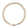 9ct Yellow Gold Curb Bracelet 8"