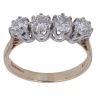 9ct Yellow Gold 1.40ct Brilliant Cut Diamond Four Stone Ring