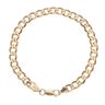 9ct Yellow Gold Curb Bracelet 9"