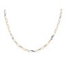 14ct Yellow and White Gold Chain 24"