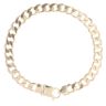 9ct Yellow Gold Curb Bracelet 8"