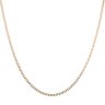 9ct Yellow Gold Curb Chain 18"