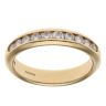 18ct Yellow Gold 0.40ct Brilliant Cut Diamond Half Eternity Ring