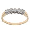 18ct Yellow Gold 0.50ct Brilliant Cut Diamond Five Stone Ring