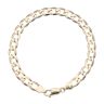 9ct Yellow Gold Curb Bracelet 8"