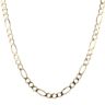 9ct Yellow Gold Figaro Chain 26"