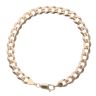 9ct Yellow Gold Curb Bracelet 8"