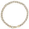 9ct Yellow and White Gold Fancy Bracelet 7"