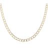 9ct Yellow Gold Curb Chain 22"