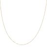 22ct Yellow Gold Box Chain 18"