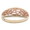 9ct Yellow and Rose Gold Celtic Clogau Ring