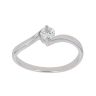 18ct White Gold 0.33ct Brilliant Cut Diamond Solitaire Ring