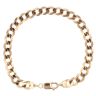 9ct Yellow Gold Curb Bracelet 8"