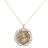 9ct Yellow Gold 1893 Victoria Full Sovereign Coin Pendant and Chain 20"