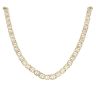 9ct Yellow Gold Patterned Anchor Chain 24"
