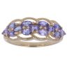 9ct Yellow Gold Amethyst Fancy Ring