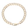 9ct Yellow Gold Curb Bracelet 8"
