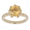 9ct Yellow Gold Citrine Single Stone Ring