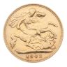 1902 Edward VII Large Head Half Sovereign Coin