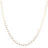 9ct Yellow Gold Curb Chain 24"