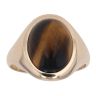 9ct Yellow Gold Tiger's Eye Signet Ring
