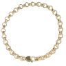 9ct Yellow Gold Belcher Bracelet 7.5"