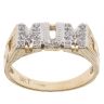 9ct Yellow Gold Cubic Zirconia Mum Ring