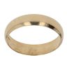 18ct Yellow Gold D-Shape Wedding Band 4.2mm