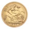 1966 Elizabeth II First Portrait UK Full Sovereign Coin