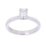 Platinum 0.75ct Emerald Cut Diamond Solitaire Ring