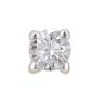 9ct Yellow Gold Round Diamond Solitaire Stud Earrings
