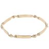 9ct Yellow Gold Plain Twist Bangle