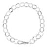 Silver Belcher Bracelet 8.5"