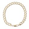 9ct Yellow Gold Curb Bracelet 7.5"