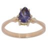 18ct Yellow Gold Tanzanite Single Stone Ring