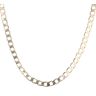 9ct Yellow Gold Curb Chain 22"