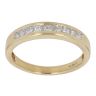 18ct Yellow Gold 0.50ct Brilliant Cut Diamond Half Eternity Ring