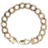 9ct Yellow Gold Curb Bracelet 8.5"