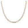 9ct Yellow Gold Double Curb Chain 18"