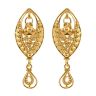 22ct Yellow Gold Earrings in Filligree with Droppers